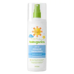 Babyganics All-Mineral Sunscreen Spray 50 SPF, 8oz, Packaging May Vary