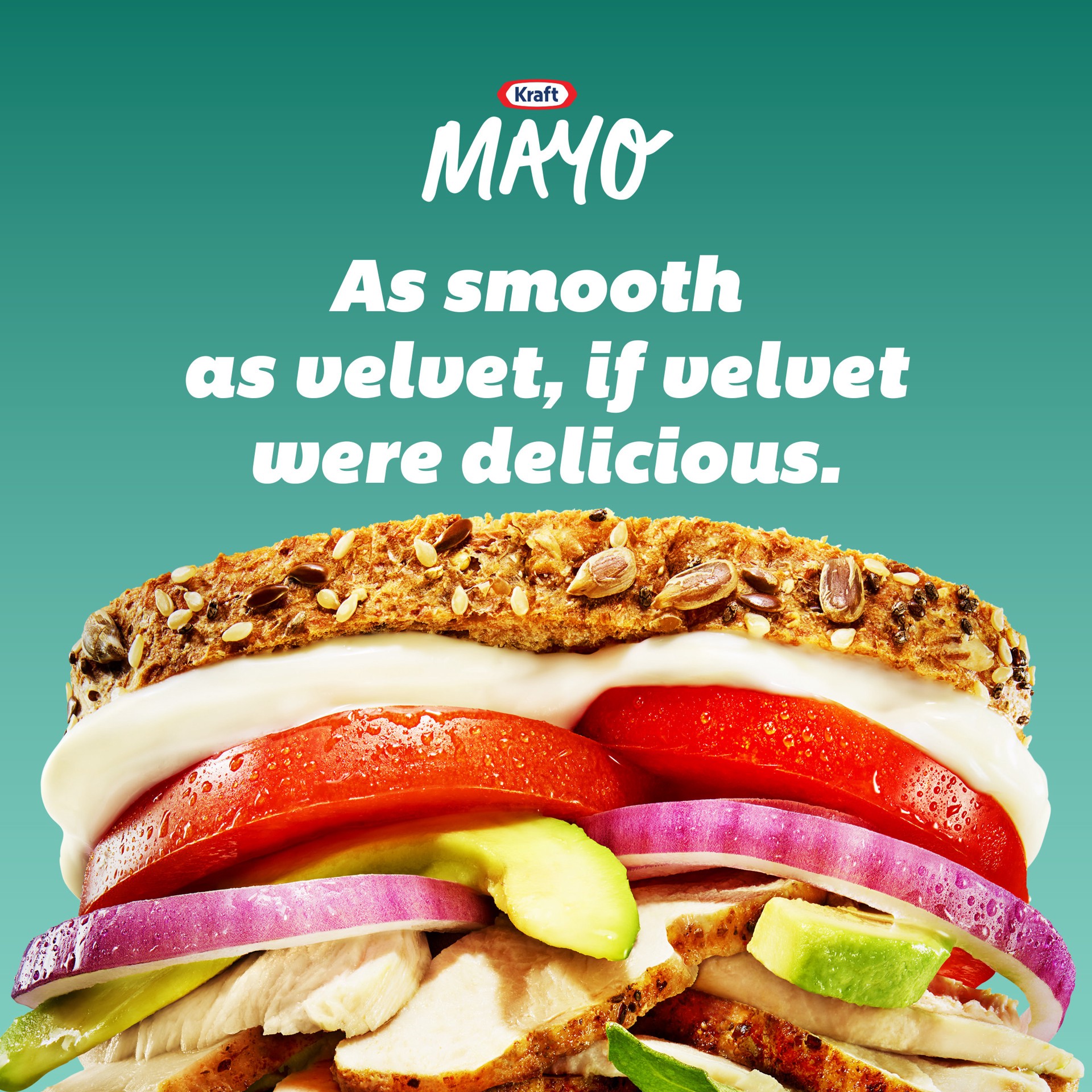 slide 3 of 5, Kraft Mayo with Olive Oil Reduced Fat Mayonnaise, 22 fl oz Bottle, 22 fl oz