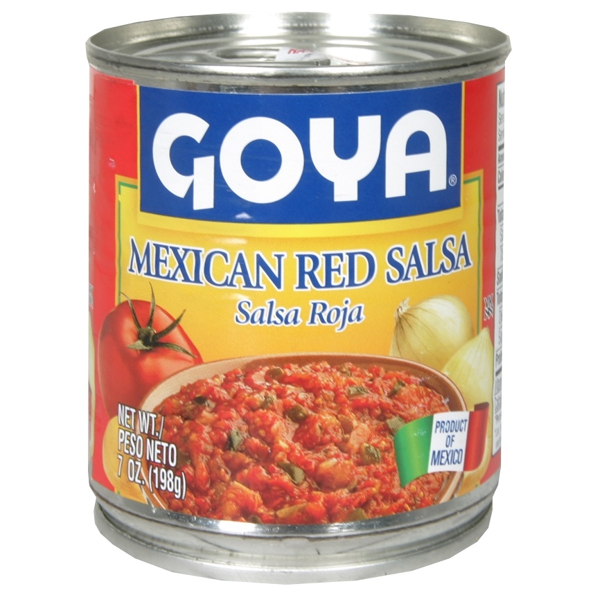 slide 1 of 1, Goya Salsa Roja Mexicana Caser, 7 oz