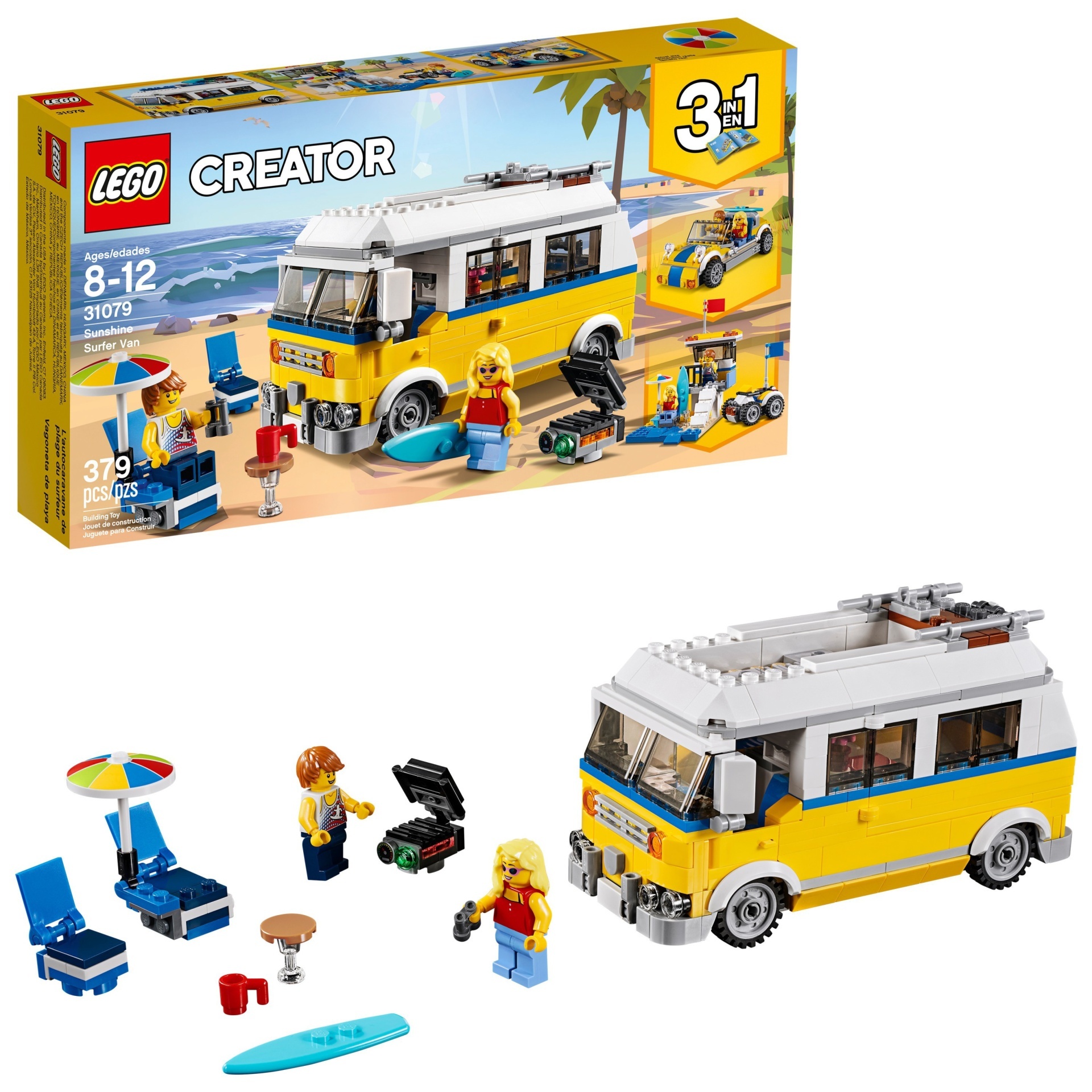 slide 1 of 1, LEGO Creator Sunshine Surfer Van, 1 ct