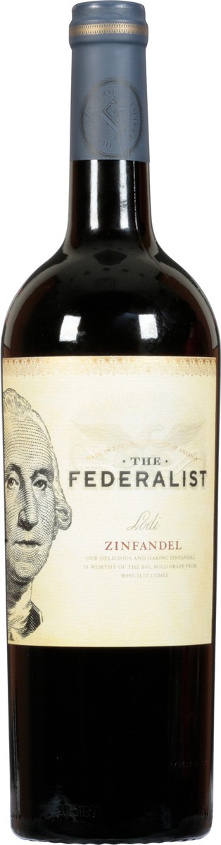 slide 10 of 12, The Federalist Lodi Zinfandel 750 ml, 750 ml