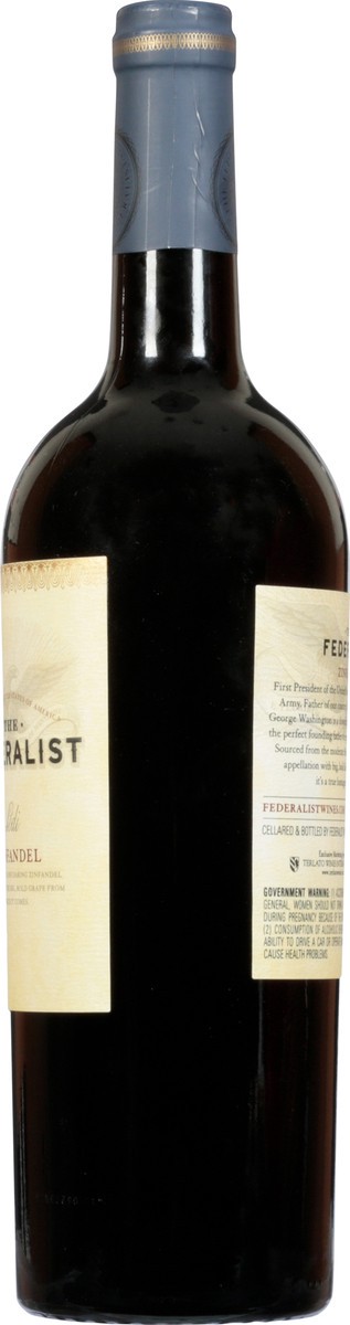 slide 8 of 12, The Federalist Lodi Zinfandel 750 ml, 750 ml