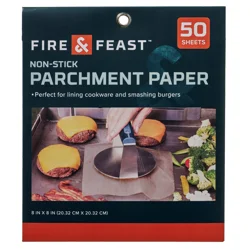 FIRE & FEAST Fire And Feast Parchment Paper 50pk