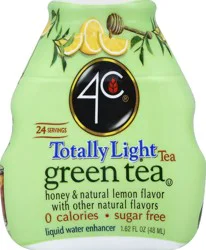 4C Totally Light Green Tea Liquid Water Enhancer - 1.62 fl oz