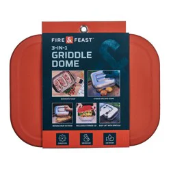 FIRE & FEAST Fire And Feast 3 In 1 Griddle Dome 11.5"