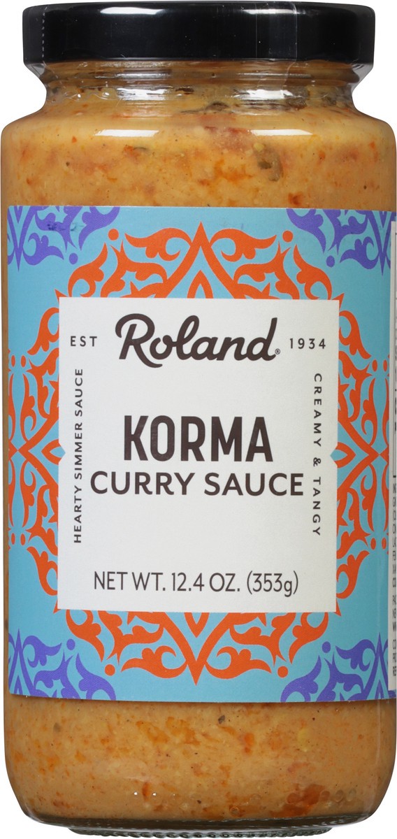 slide 8 of 9, Roland Creamy & Tangy Korma Curry Sauce 12.4 oz, 12.4 oz