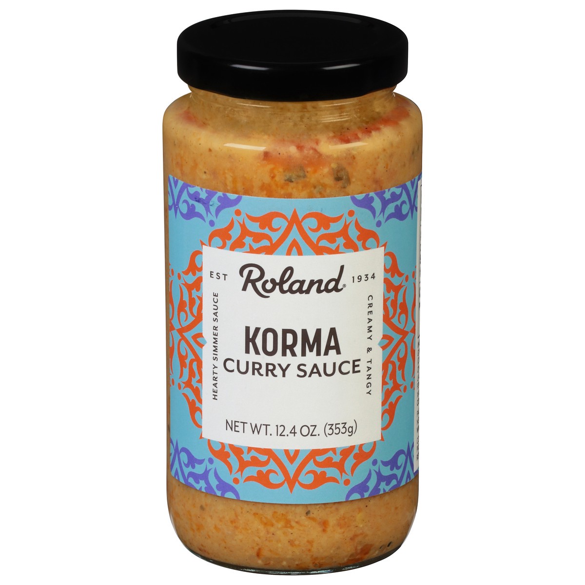 slide 1 of 9, Roland Creamy & Tangy Korma Curry Sauce 12.4 oz, 12.4 oz