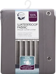 Maytex Mills Luminex Waterproof Shower Curtain Liner - Gray