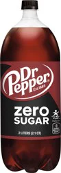 Dr Pepper Zero Sugar Soda, 2 L