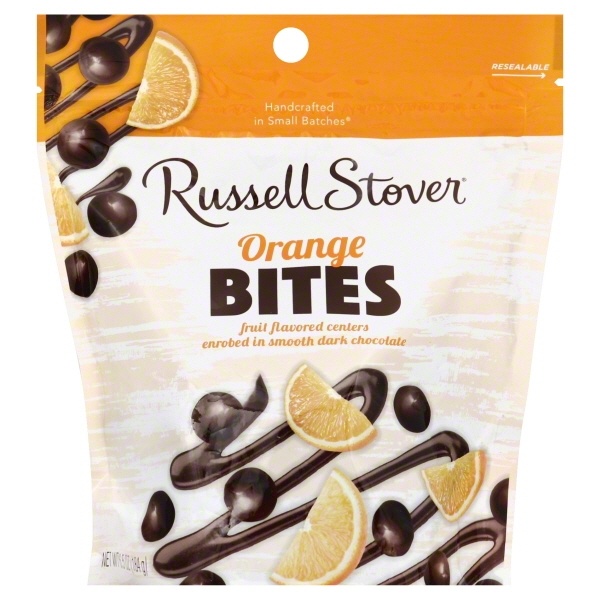 slide 1 of 1, Russell Stover Orange Bites 6.5 oz, 6.5 oz