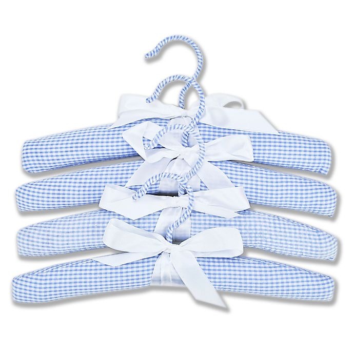 slide 1 of 1, Trend Lab Children's Hangers - Blue, 4 ct