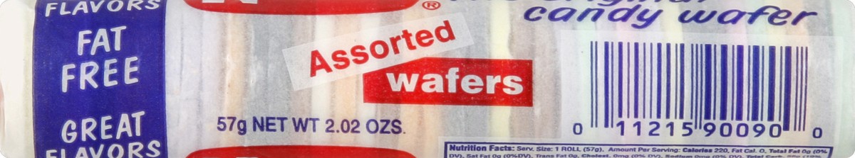 slide 2 of 5, Necco Original Assorted Wafers, 2.02 oz