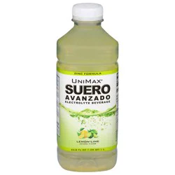SueroMax Unimax Lemon-Lime Electrolyte Beverage 33.8 fl oz