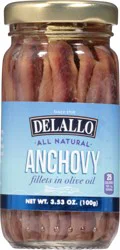 Delallo Anchovy in Olive Oil 3.53 oz