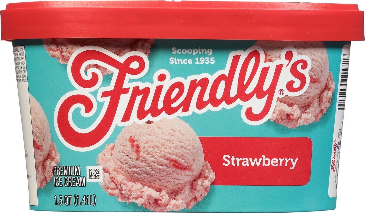 slide 5 of 9, Friendly's Ice Cream Strawberry, 48 fl oz