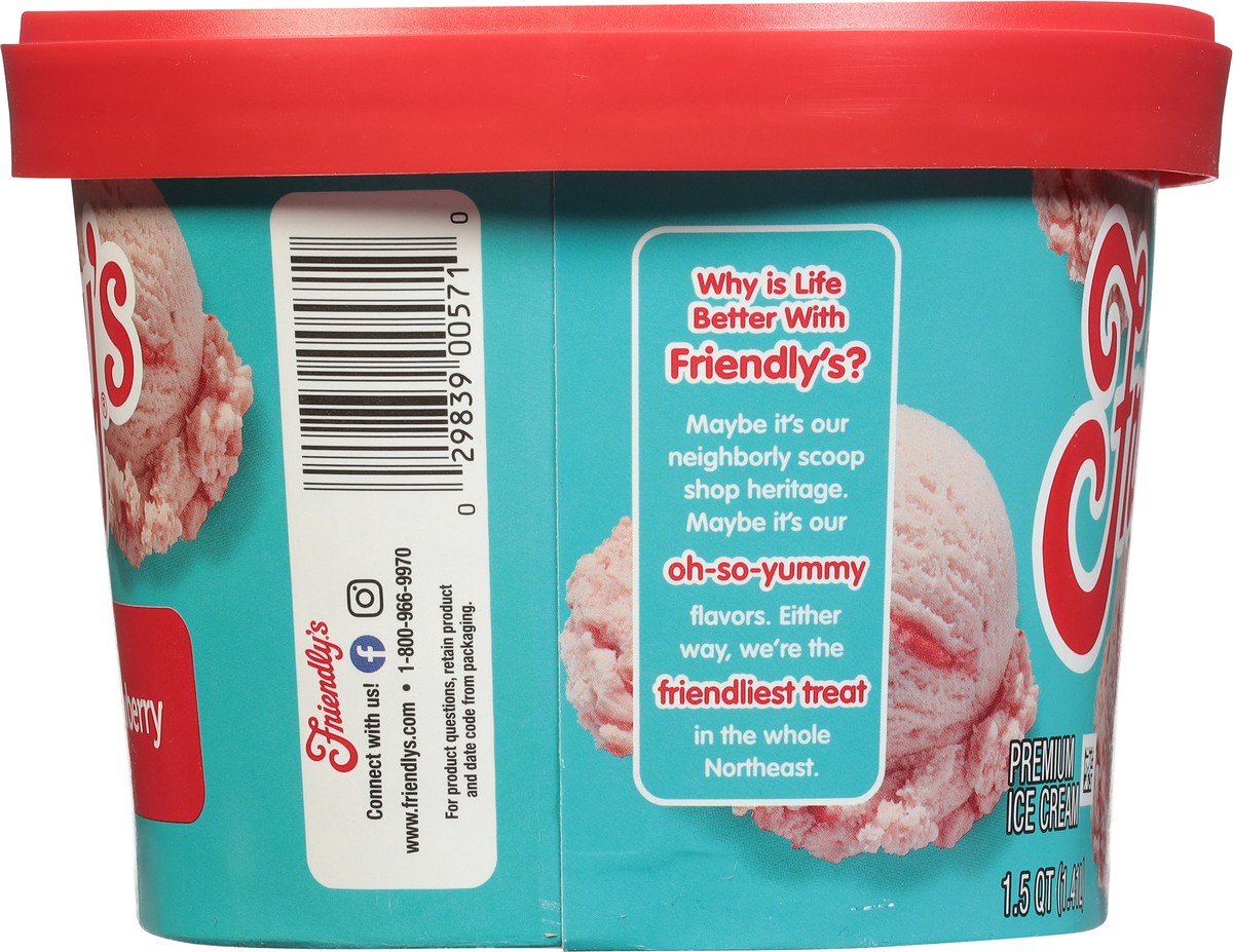 slide 7 of 9, Friendly's Ice Cream Strawberry, 48 fl oz