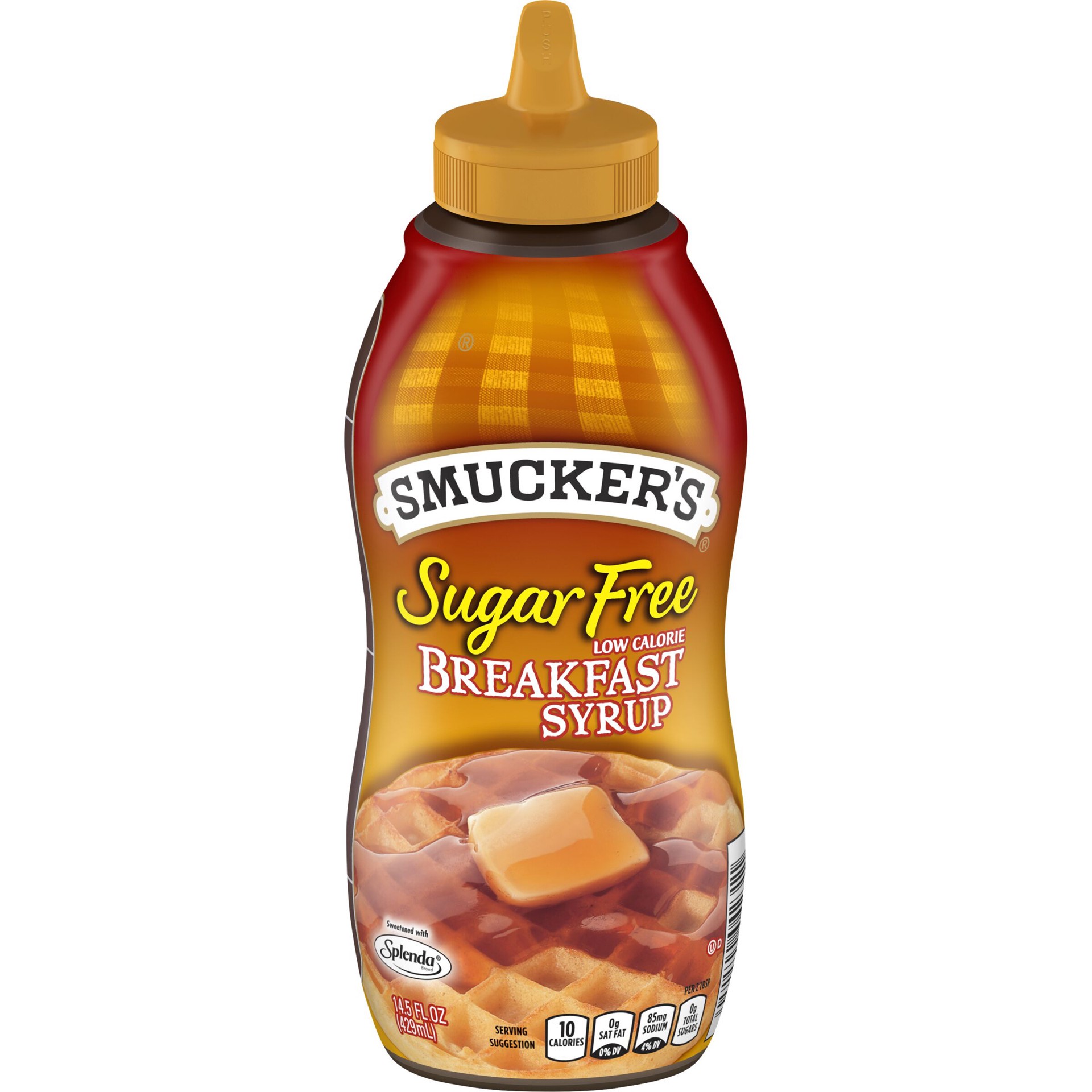 slide 1 of 2, Smucker's Smucker''s Sugar Free Low Calorie Breakfast Syrup, 14.5 Ounces, 14.5 oz