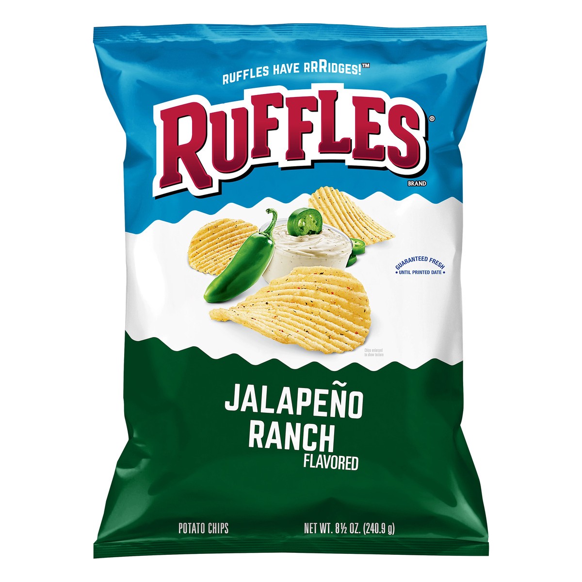 slide 4 of 4, Ruffles Potato Chips, 8.5 oz