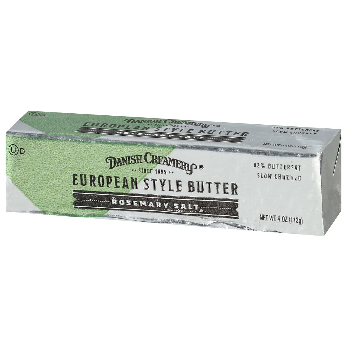 slide 2 of 14, Danish Creamery European Style Rosemary Salt Butter 4 oz, 4 oz
