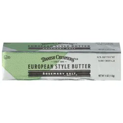 Danish Creamery European Style Rosemary Salt Butter 4 oz