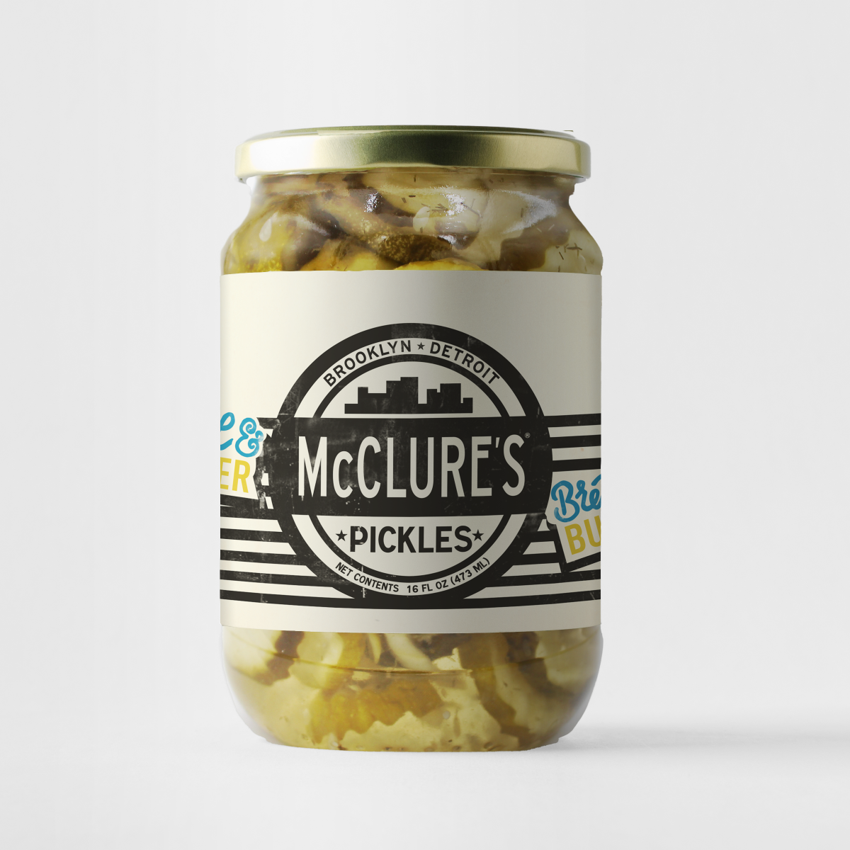 slide 1 of 9, McClure's Bread & Butter Pickles 16 fl oz, 16 fl oz