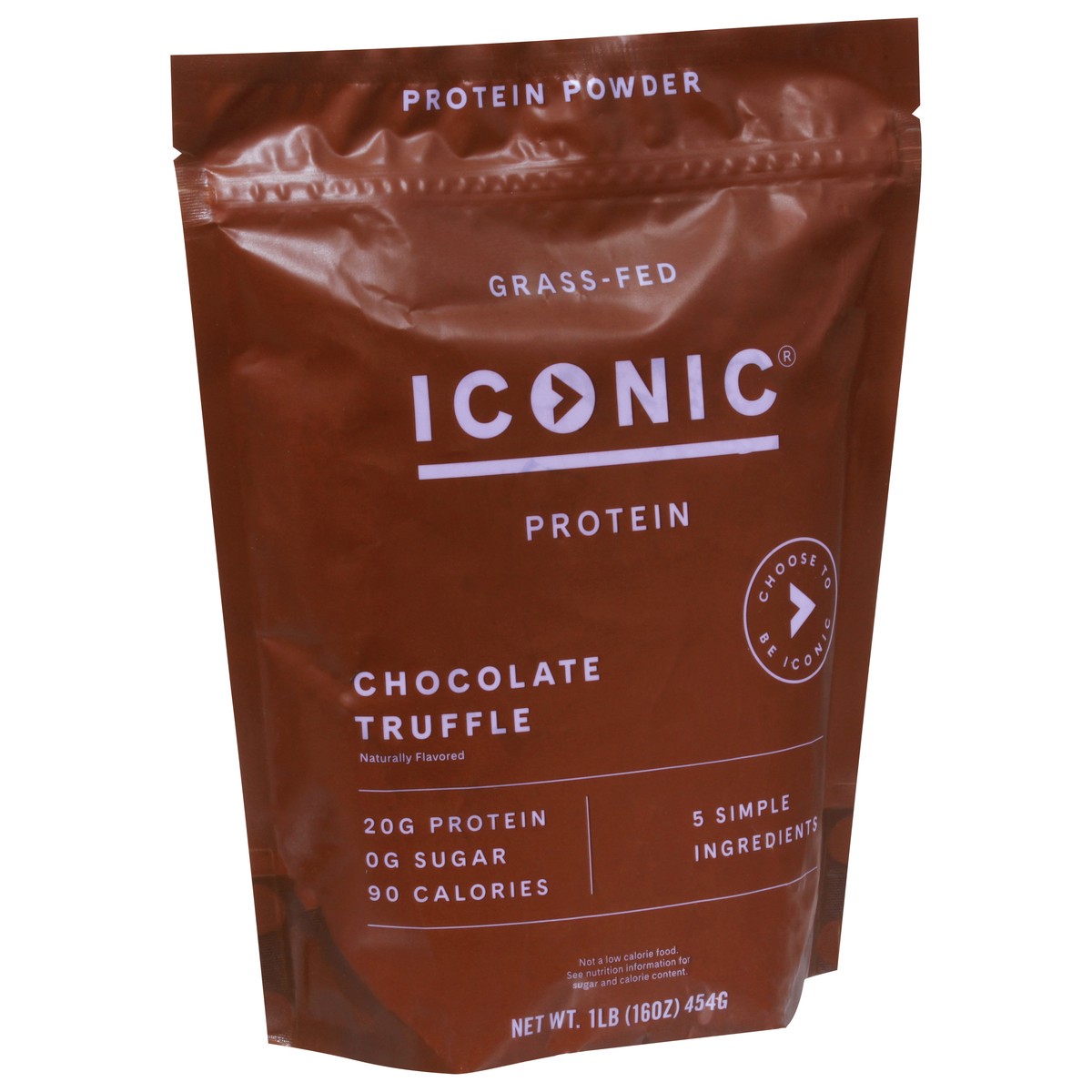 slide 8 of 11, ICONIC Chocolate Truffle Protein Powder 1 lb, 1 lb