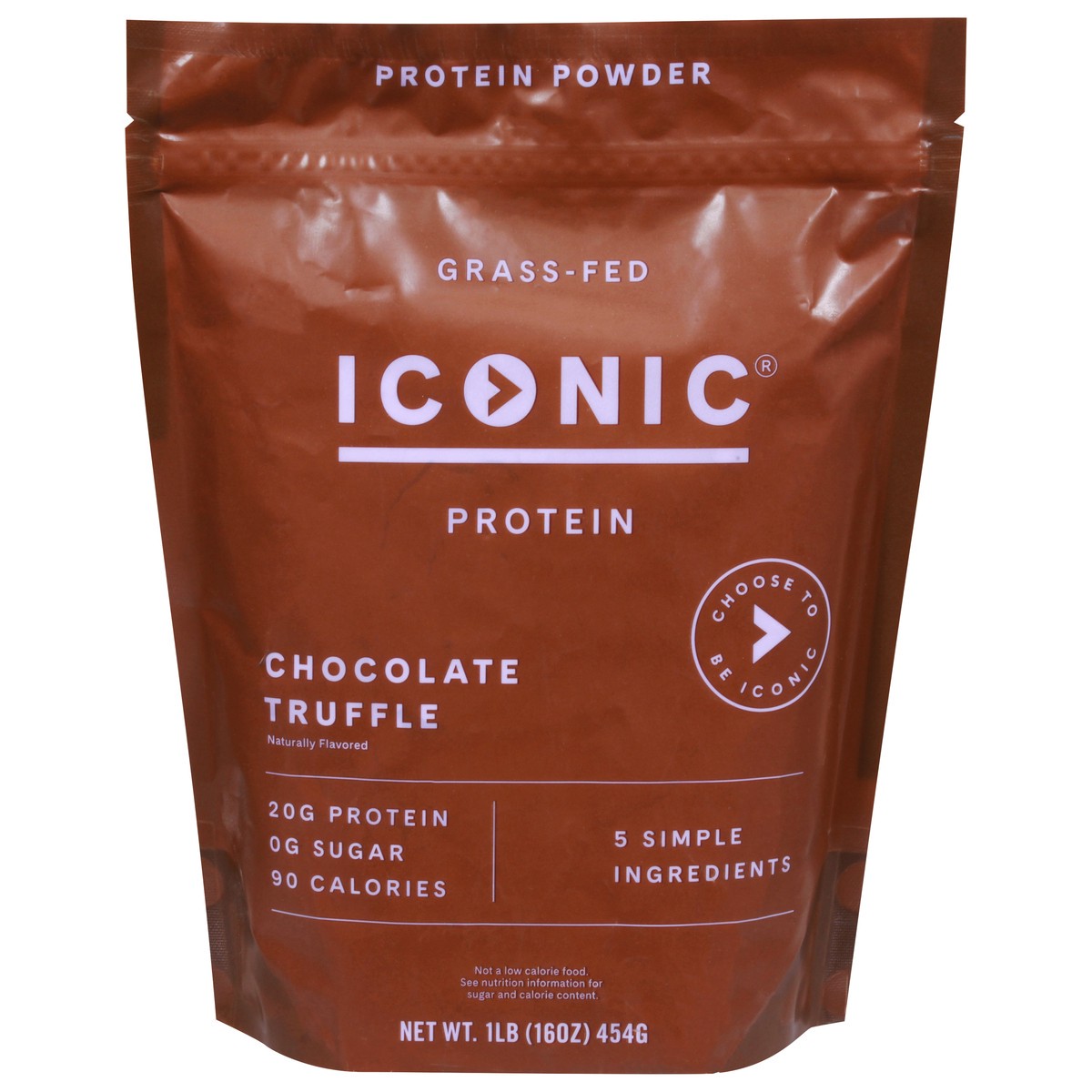 slide 6 of 11, ICONIC Chocolate Truffle Protein Powder 1 lb, 1 lb