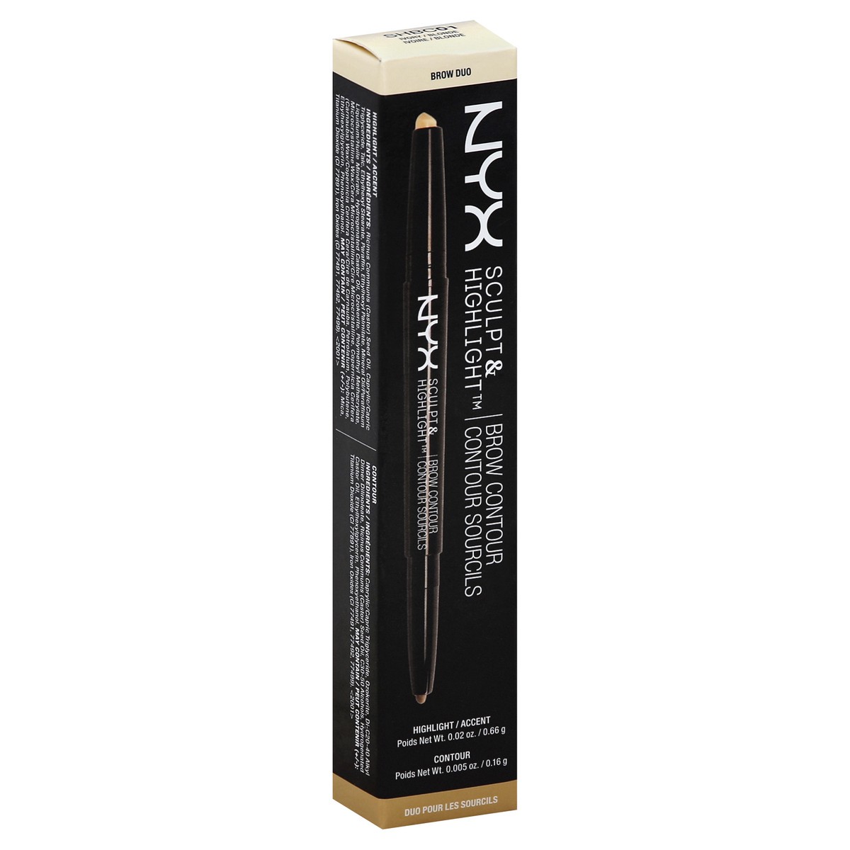 slide 4 of 5, NYX Professional Makeup Brow Contour 1 ea, 0.025 oz