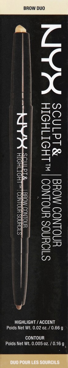 slide 1 of 5, NYX Professional Makeup Brow Contour 1 ea, 0.025 oz