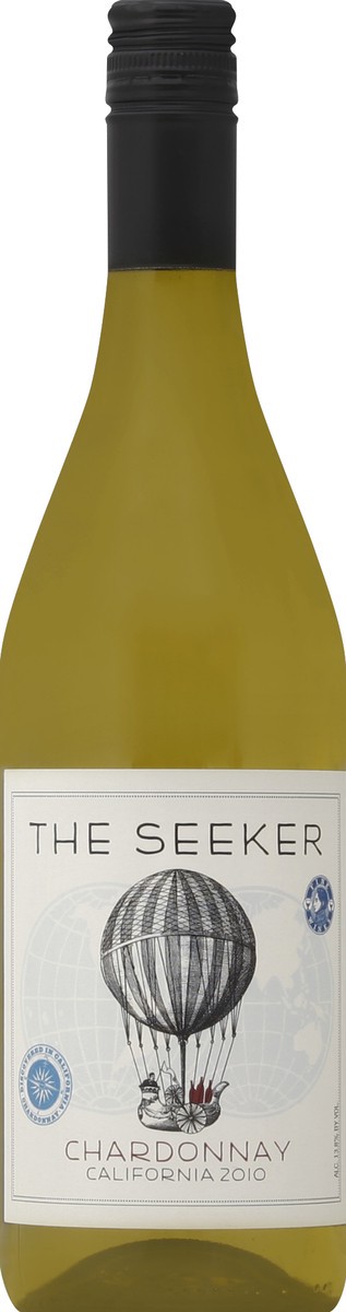 slide 2 of 2, The Seeker Chardonnay 750 ml, 750 ml