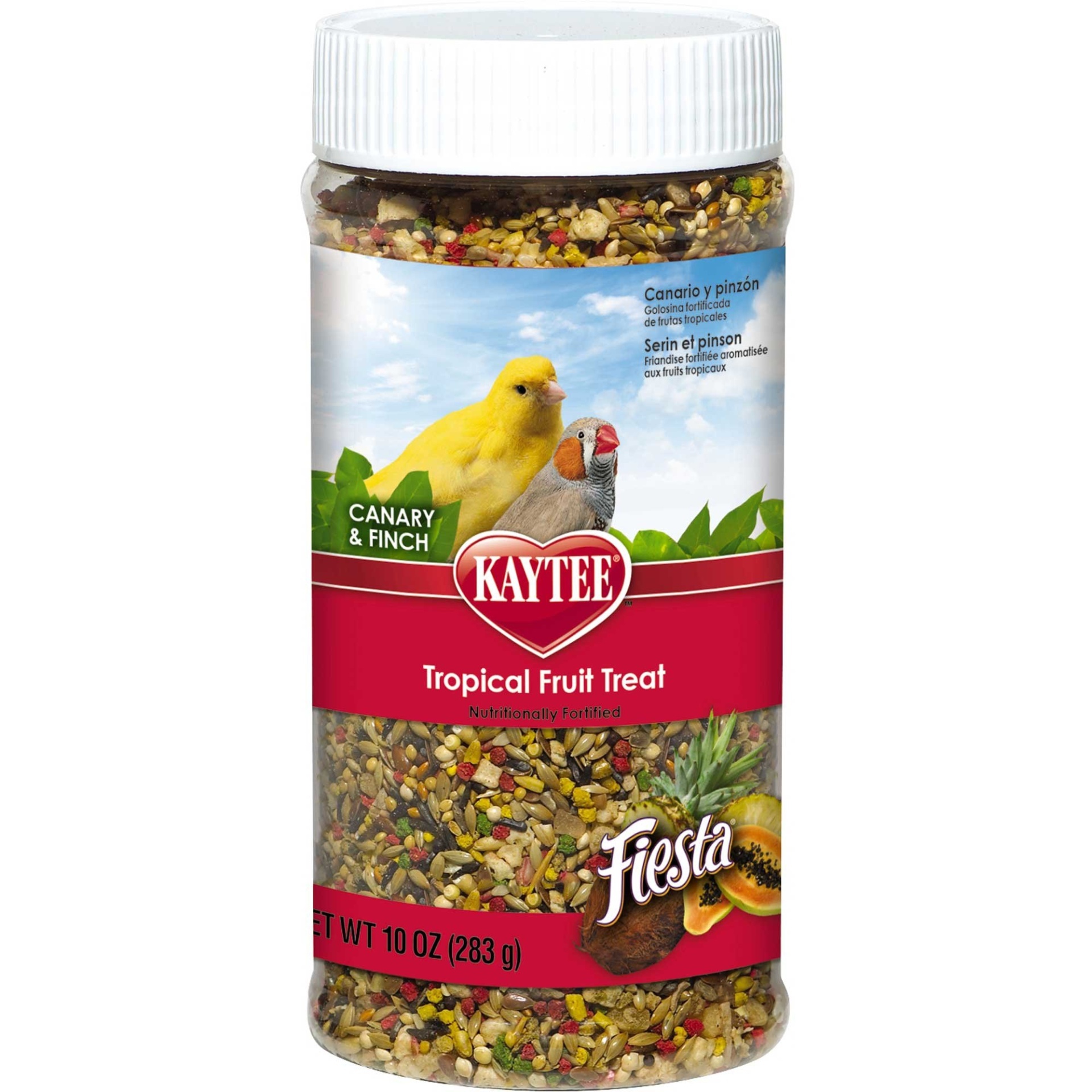 slide 1 of 1, Kaytee Fiesta Tropical Fruit Treat for Canaries & Finches, 10 oz