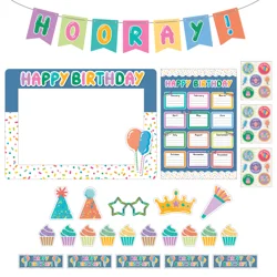 Carson Dellosa Education Birthday Party Decor Set, Multicolor, Total Qty 1