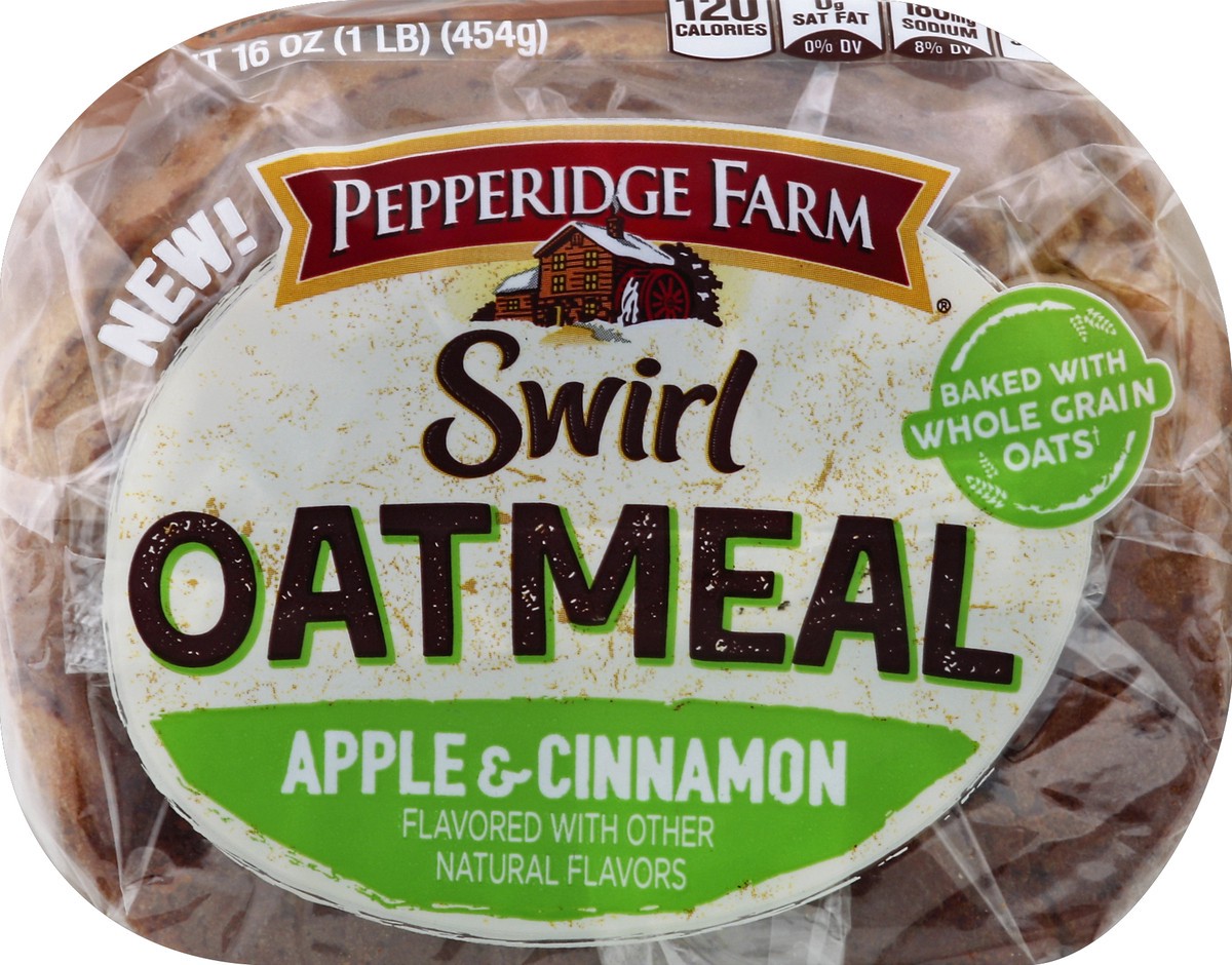 slide 4 of 5, Pepperidge Farm Swirl Thick & Hearty Apple & Cinnamon Breakfast Bread, 16 oz