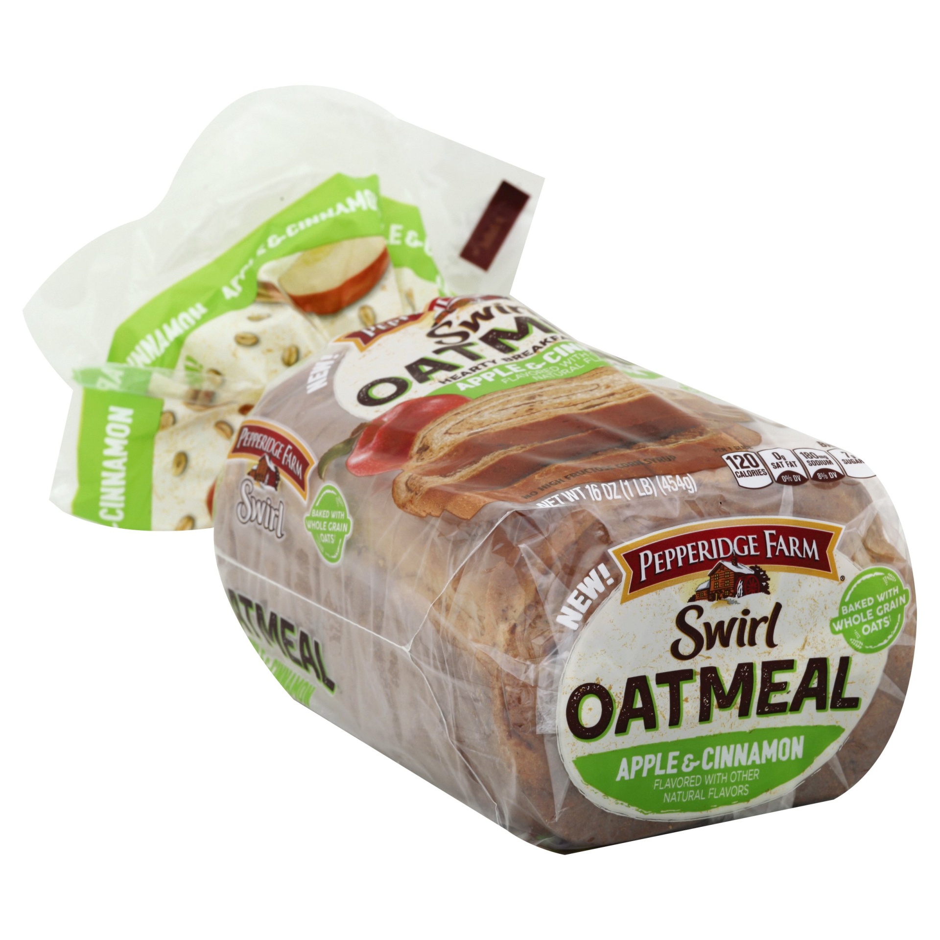 slide 1 of 5, Pepperidge Farm Swirl Thick & Hearty Apple & Cinnamon Breakfast Bread, 16 oz