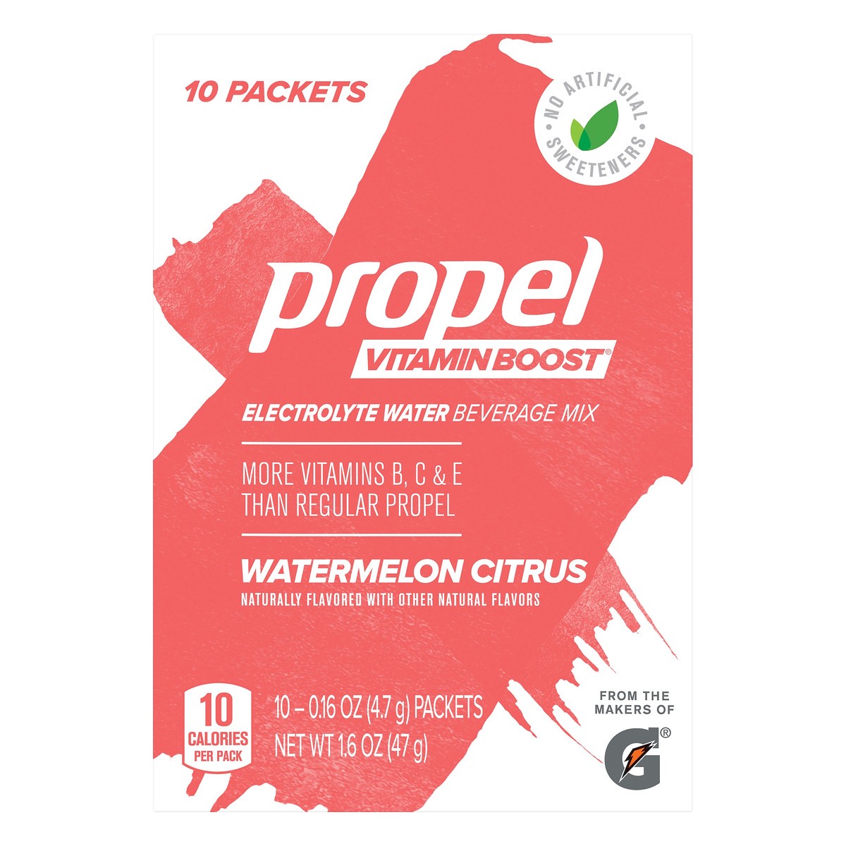 slide 1 of 9, Propel Enhanced Water, 10 ct