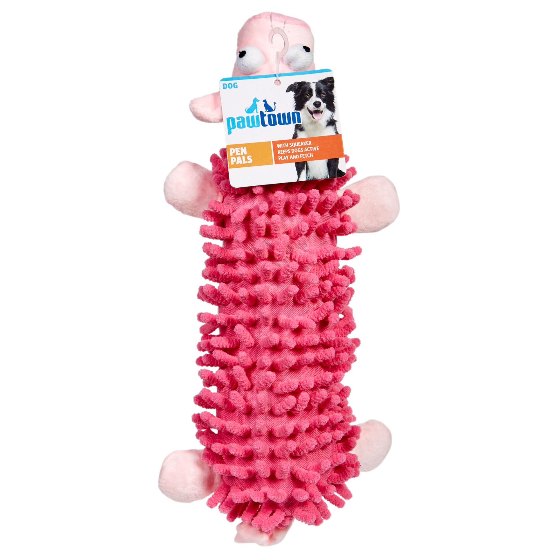 slide 1 of 3, Pawtown Pen Pals Dog Toy, Assorted, 1 ct