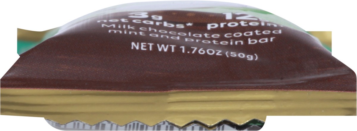 slide 7 of 9, Nick's Mint Chocolate Protein Bar - Singles, 1.76 oz