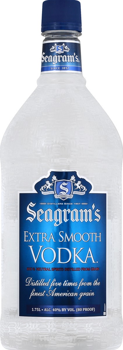 slide 1 of 3, Seagram's Vodka 1.75 lt, 1.75 liter