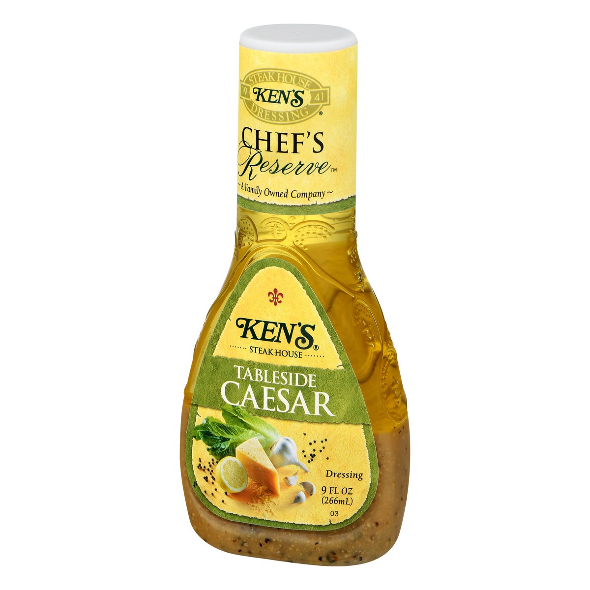 slide 4 of 12, Ken's Steak House Chef's Reserve Tableside Caesar Dressing 9 fl oz, 9 fl oz