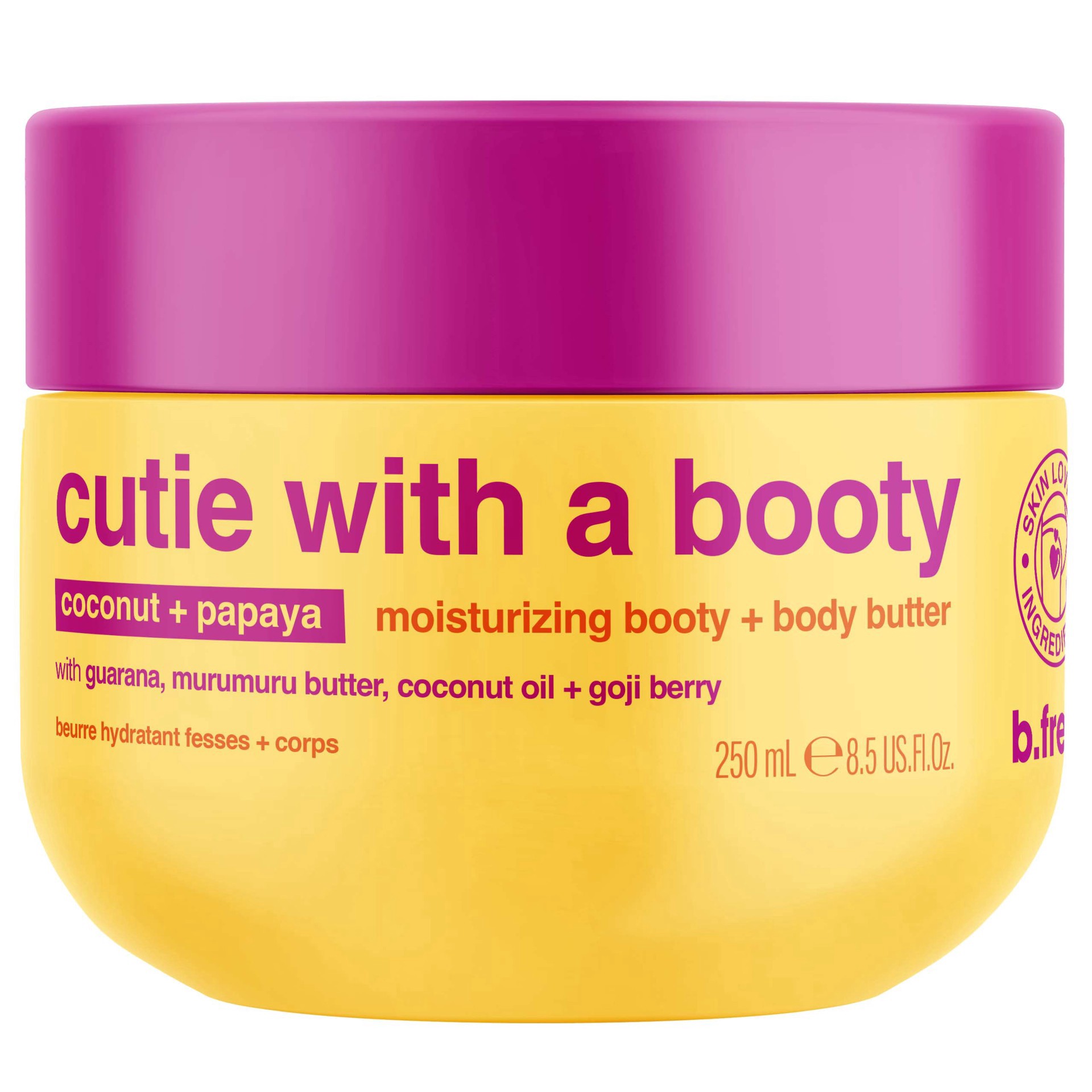 slide 1 of 1, B Fresh Cutie With A Booty Moisturizing Body Butter - Coconut & Papaya, 8.5 oz