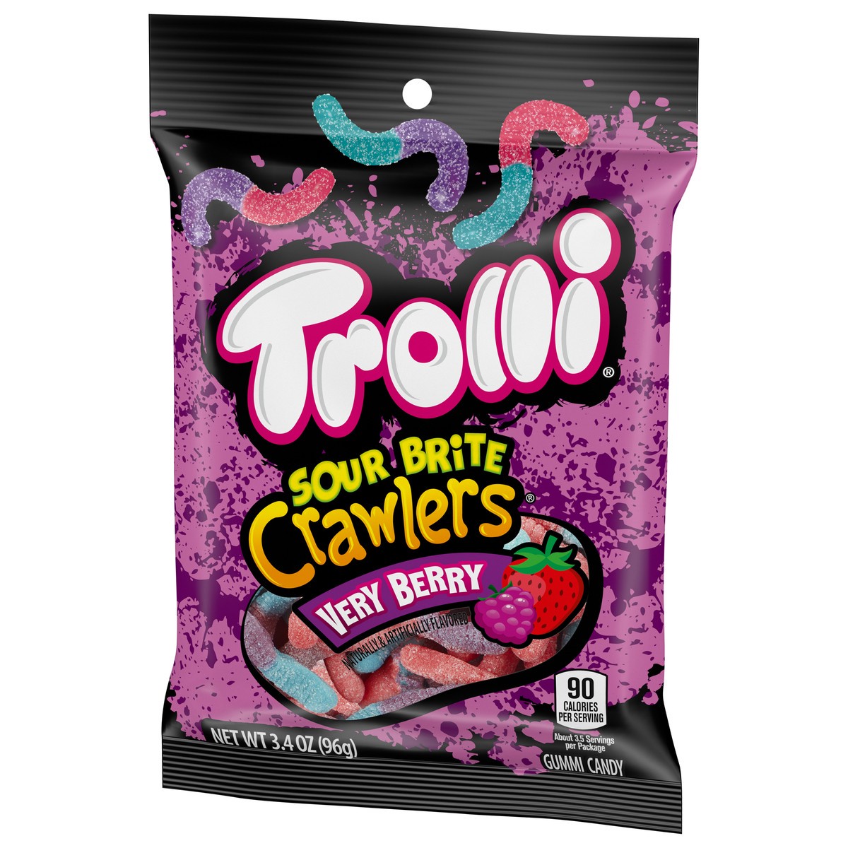 slide 9 of 9, Trolli - TR 06989 154279 SBC Very Berry PEG Everyday EG 3.4OZ No PMT_3D Sugar, 3.4 oz