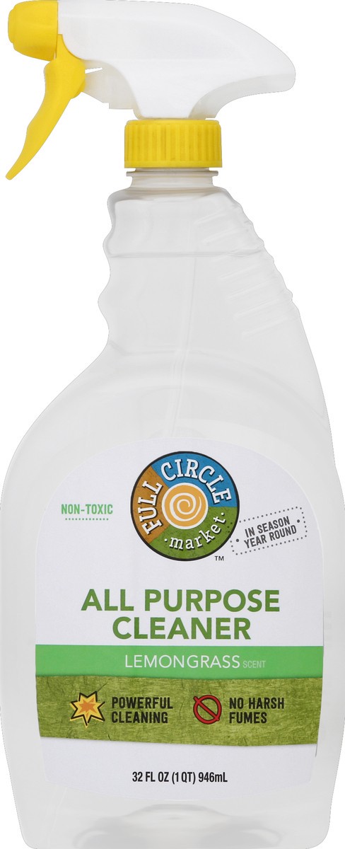 slide 5 of 6, Full Circle Market All Purpose Cleaner With Trigger Lemongrass, 32 fl oz