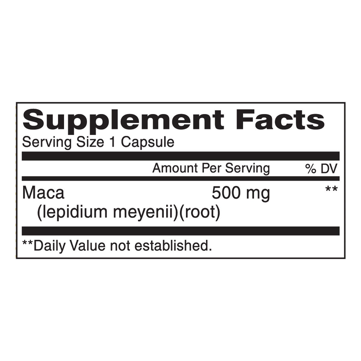 slide 9 of 9, Mason Maca 500 MG Caps, 60 ct