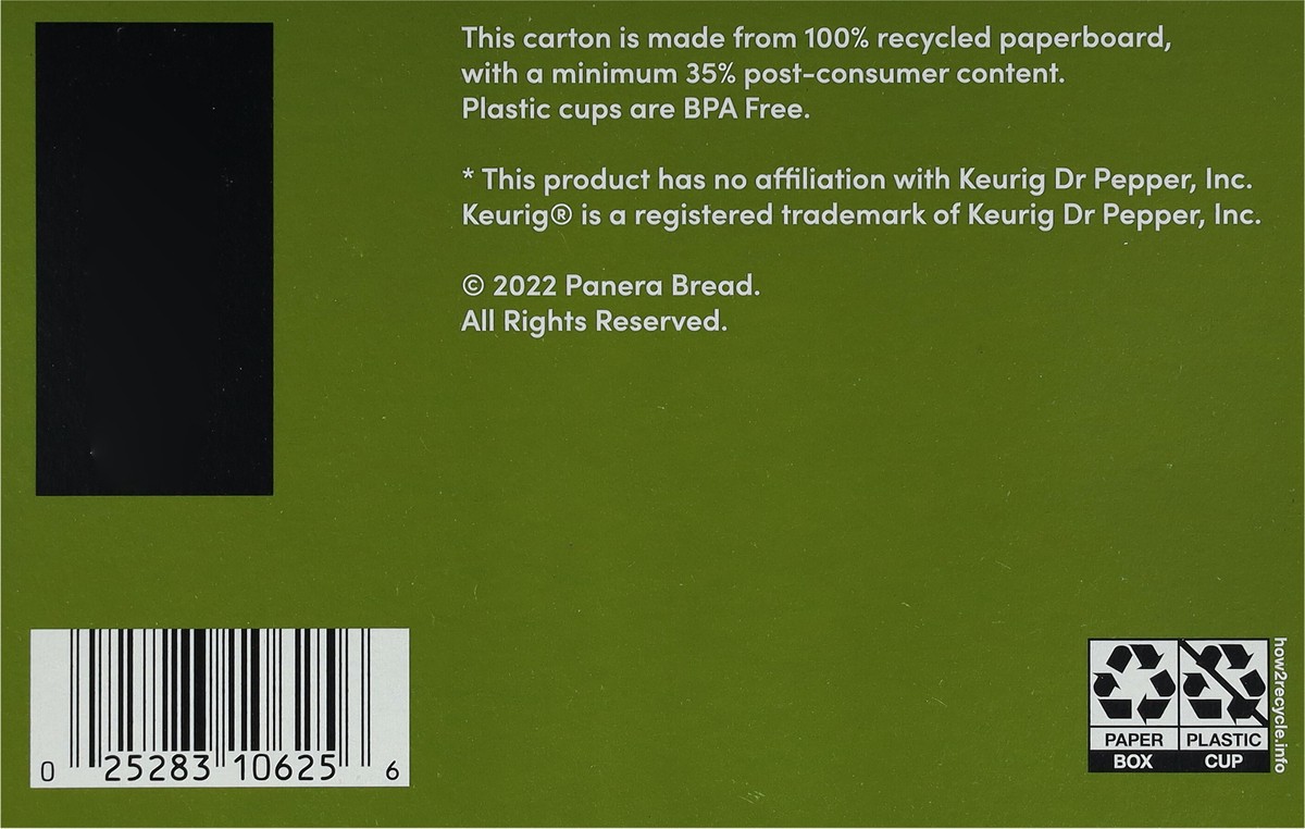 slide 6 of 9, Panera Bread Cups Medium Roast Colombian Coffee - 10 ct, 10 ct