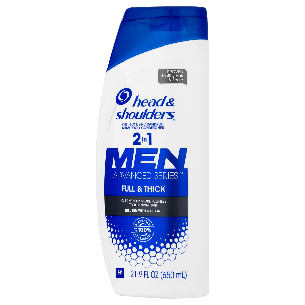 slide 2 of 8, HEAD & SHOULDERS Head&Shoulders Men 2In1 Shampoo&Conditioner Full&Thick, 1 ct