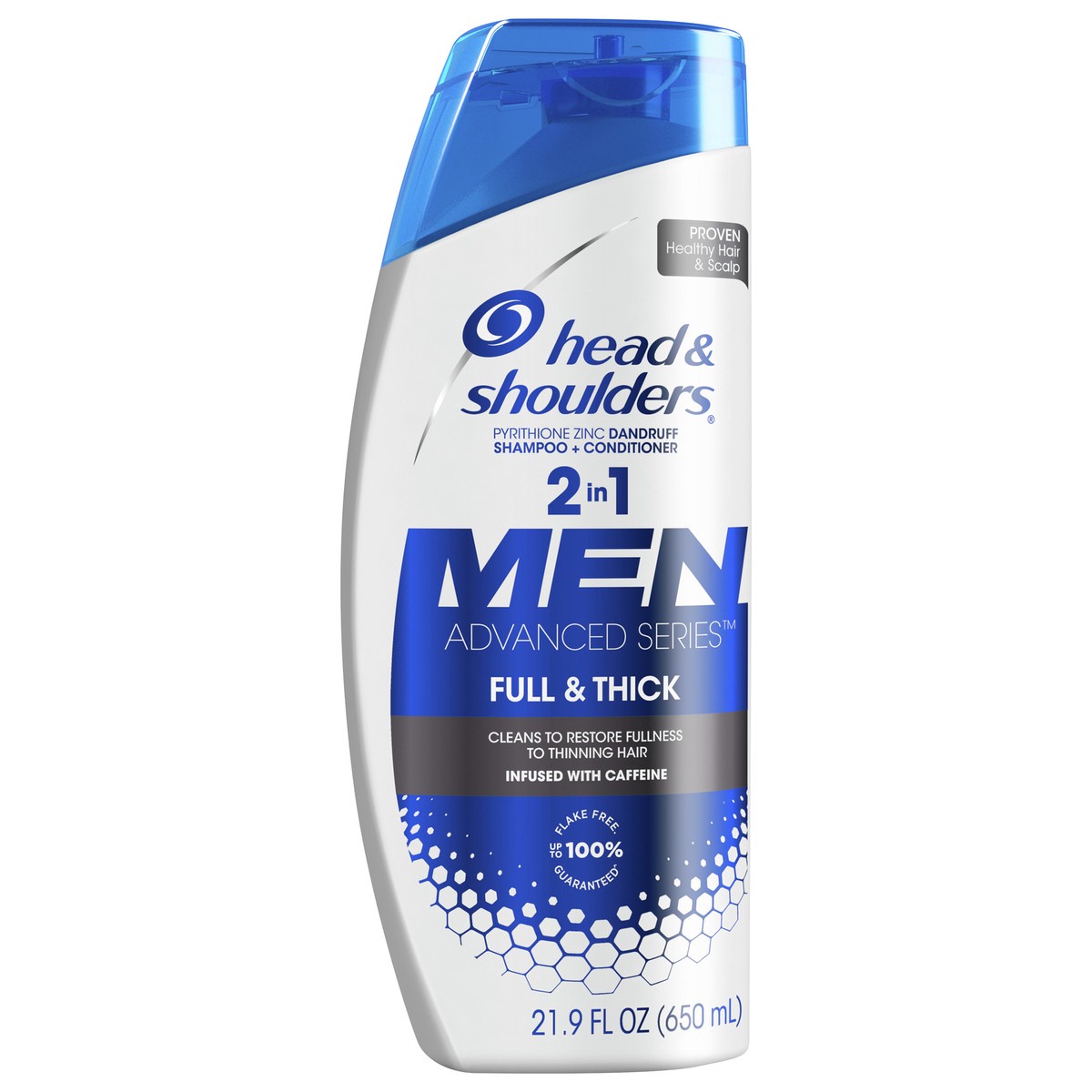 slide 1 of 8, HEAD & SHOULDERS Head&Shoulders Men 2In1 Shampoo&Conditioner Full&Thick, 1 ct