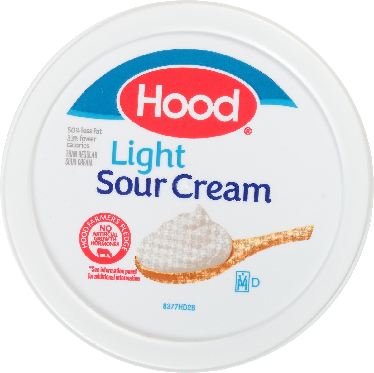 slide 7 of 8, Hood Light Sour Cream 16 oz. Tub, 16 oz