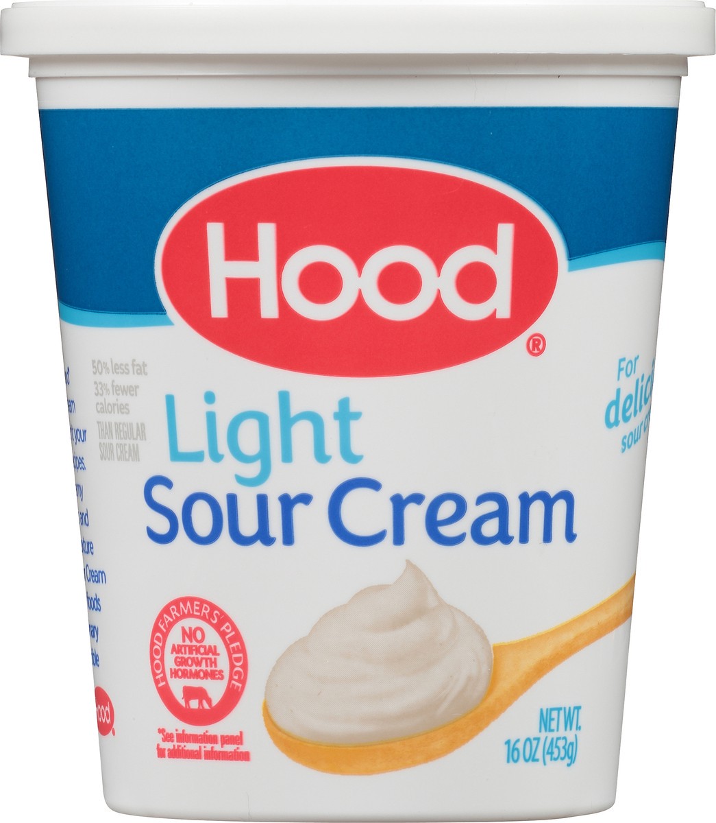 slide 6 of 8, Hood Light Sour Cream 16 oz. Tub, 16 oz