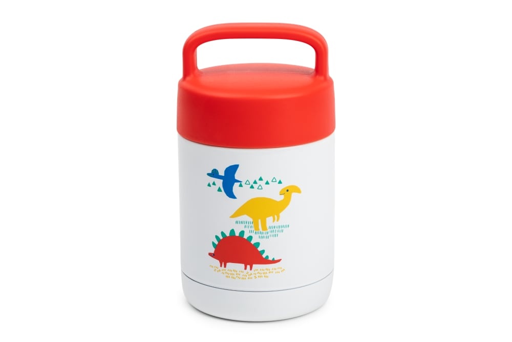 slide 1 of 1, Everyday Living Dinosaur Food Storage Container, 10 oz