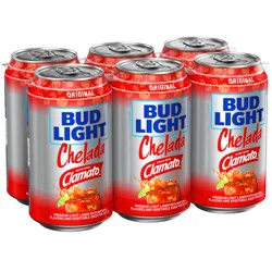 Bud Light Chelada Original Beer 6 Pack 12 fl oz Cans